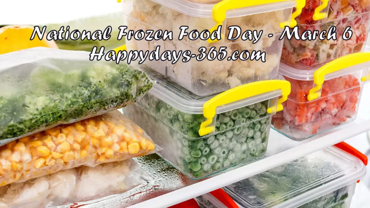 National Frozen Food Day in USA