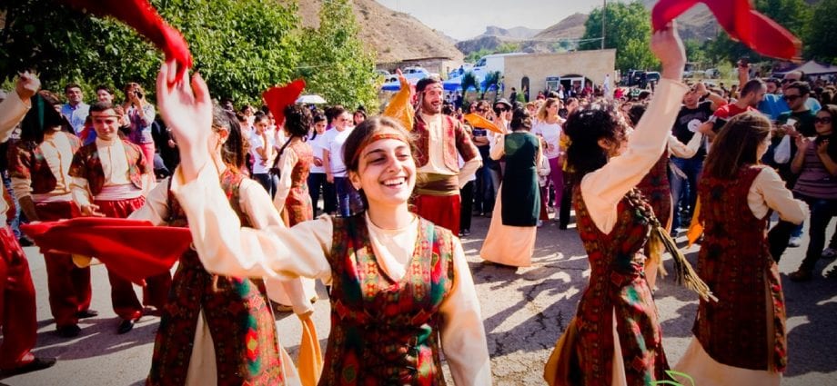 Nationales Weinfest in Armenien