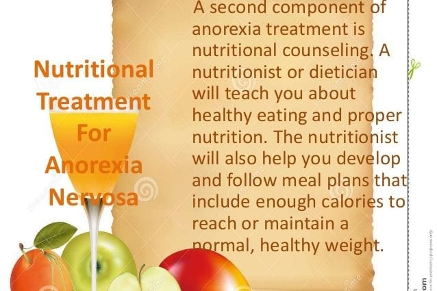 Nutrition for anorexia