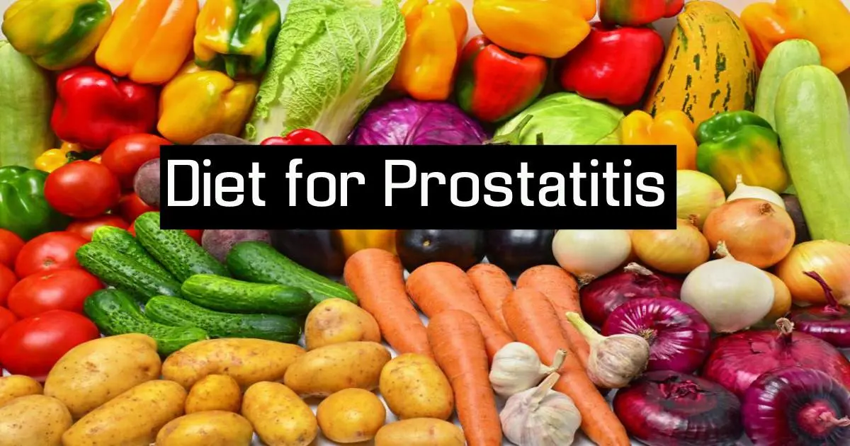 Nutrition for prostatitis