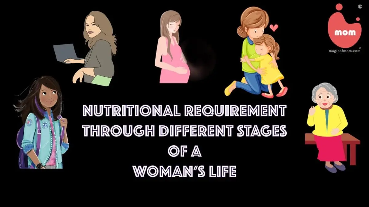 Nutrition of women at different ages