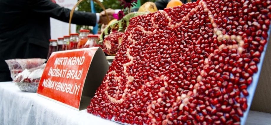 Pomegranate festival in Azerbaijan