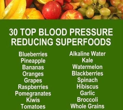 Pressure reducing food