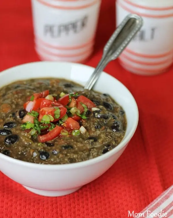 Quinoa and Black Bean Soup