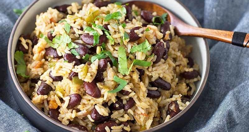 Rice with beans