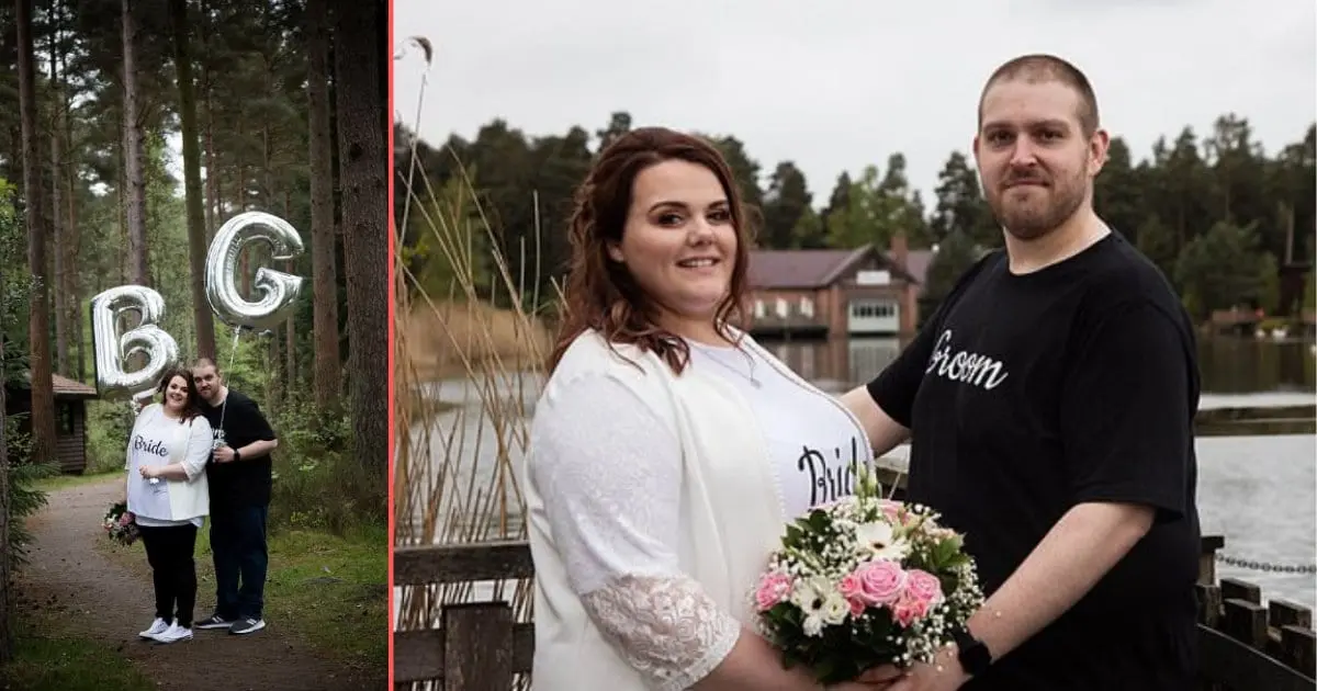 Saved: a couple got married in a supermarket