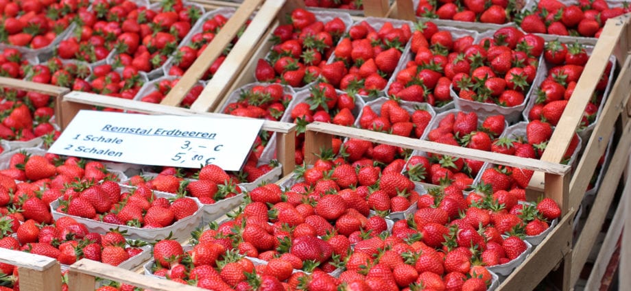 Erdbeerfest in Deutschland