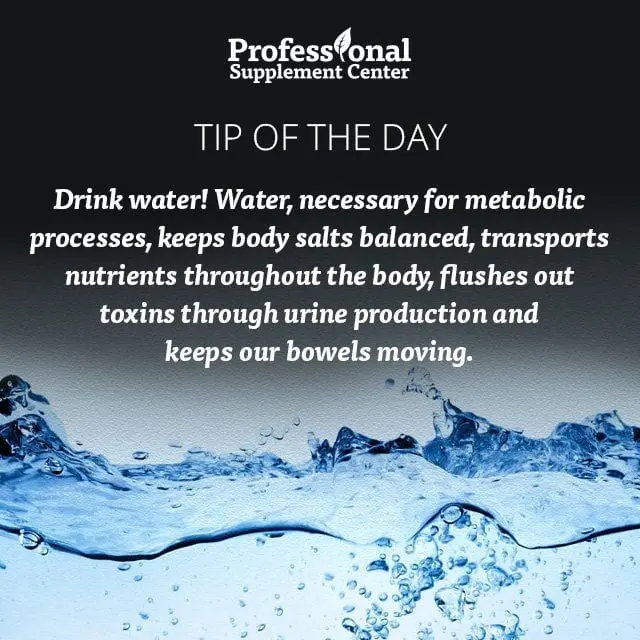 Tip of the day: drink your own melt water