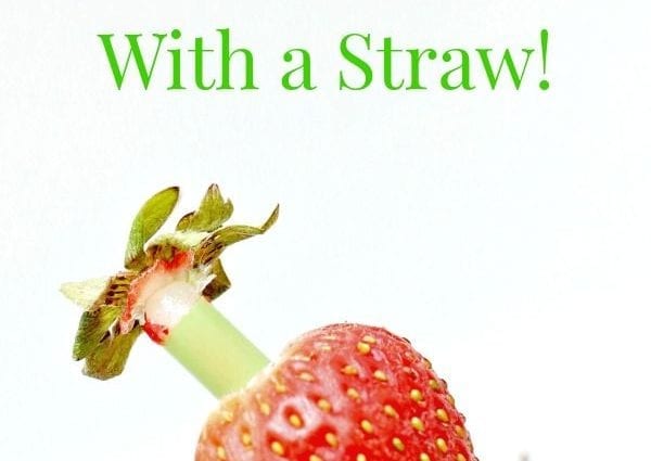 Tip of the day: use strawberries to whiten your teeth
