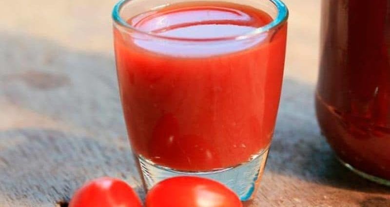 Sudd tomato - sut i ddewis