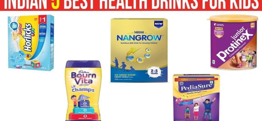 TOP 5 drinks for children in the season of colds