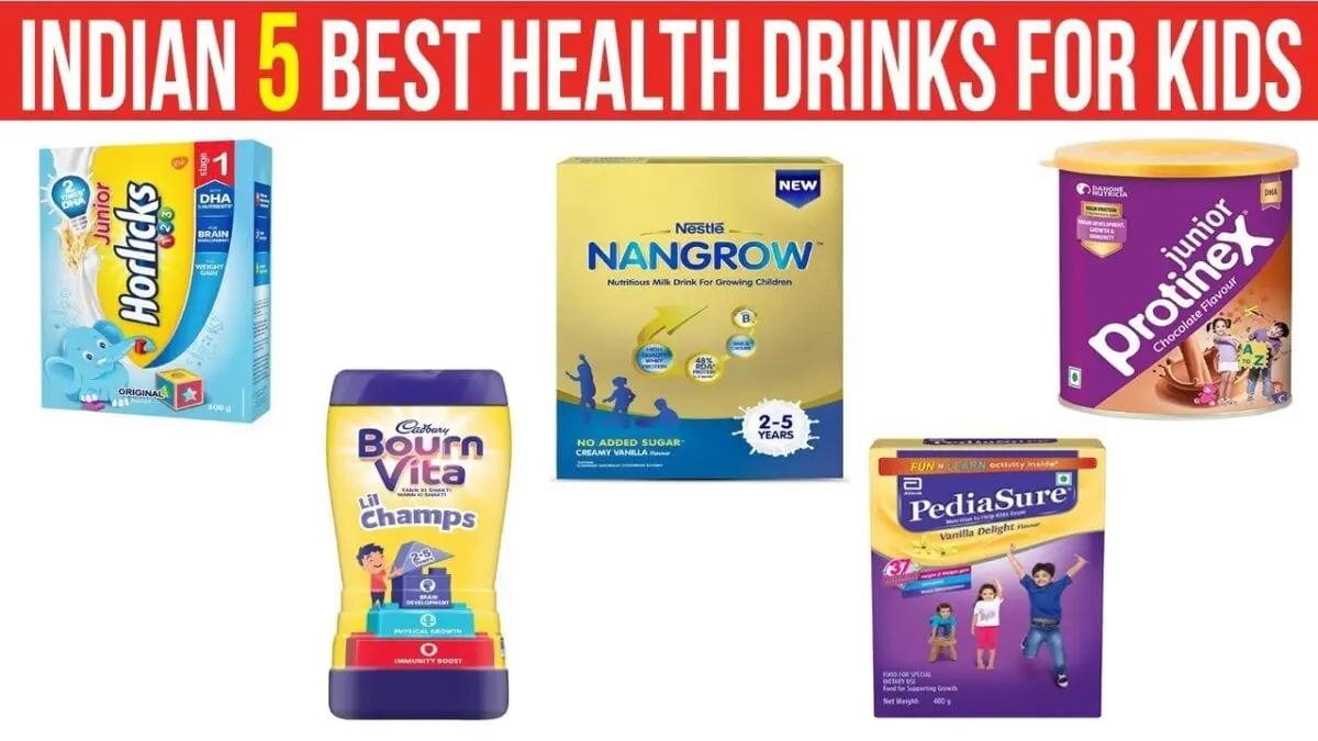 TOP 5 drinks for children in the season of colds