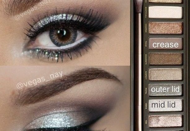 Trendy make-up &#8211; smokey ice, baked eggplant and burger buns