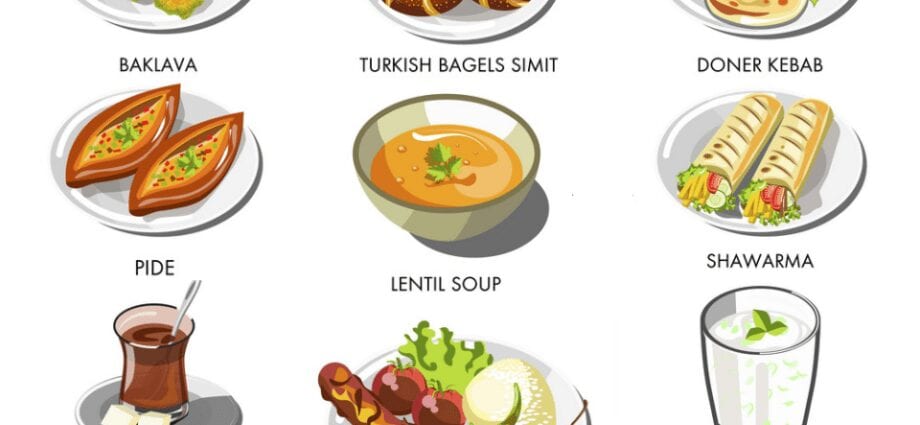 Turkish cuisine: cooking traditional dishes