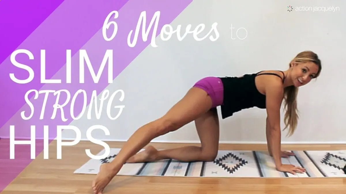 Video exercises for slender hips