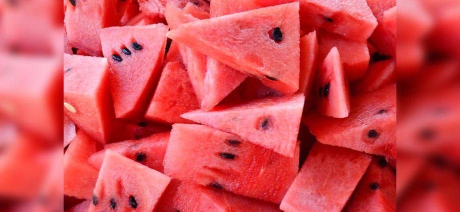 Wassermelonendiät - Gewichtsverlust bis zu 7 Kilogramm in 5 Tagen