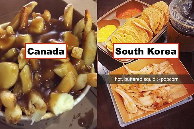 What they eat in cinemas around the world