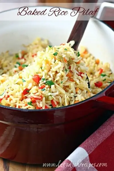 What to do with pilaf not cooked?