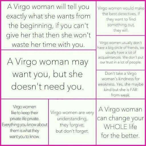 Woman how love virgo shows 10 Signs