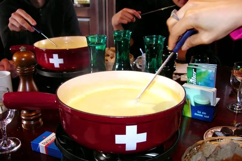 Who invented the fondue