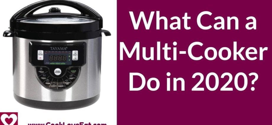 Why a multicooker should be in every home