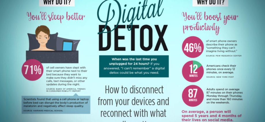 Why digital detox is useful and how to arrange it