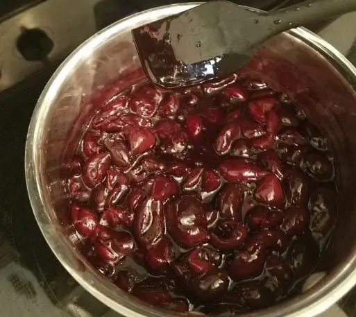 Why is the compote salty?