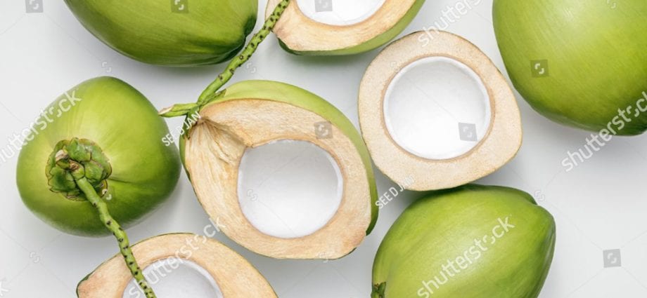 Young coconuts are real superfoods for beauty and health!