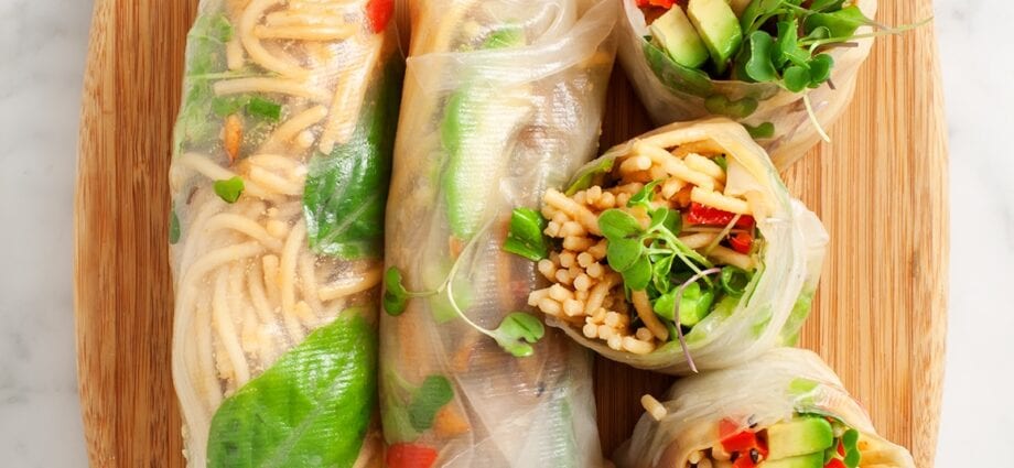 3 options for making spring rolls