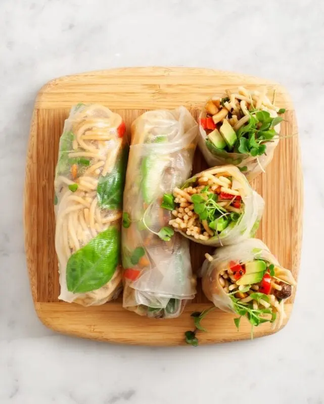 3 options for making spring rolls