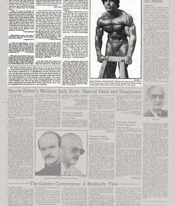 Articles from the world of sports, bodybuilding from the archive 1.