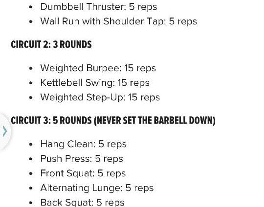 Ashley Horner Full Body Circuit Workout