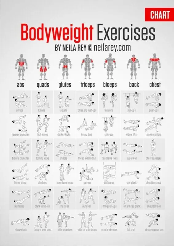 Bodyweight training program