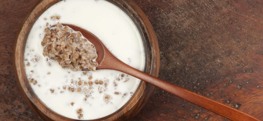 Buckwheat with milk