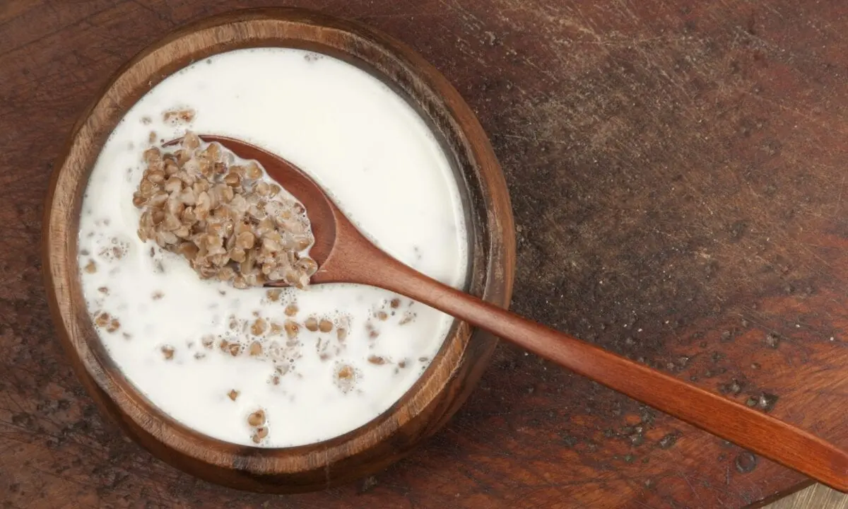 Buckwheat with milk