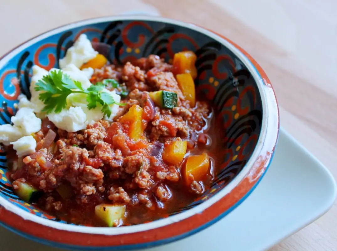 Bulgur with minced meat