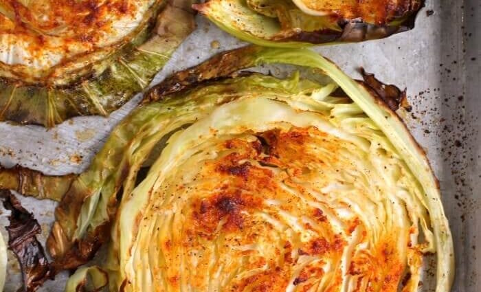 Cabbage with fillet in the oven