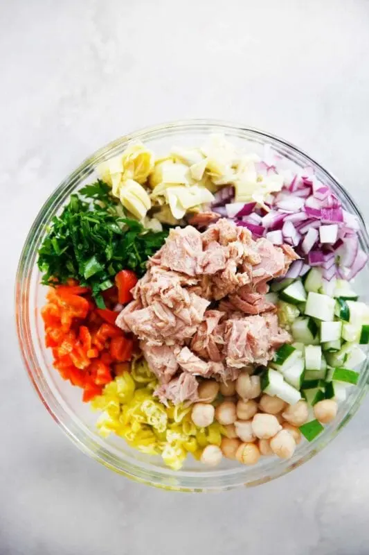 Canned tuna salad