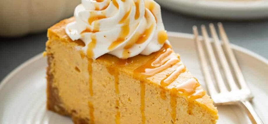 Pumpkin cheesecakes