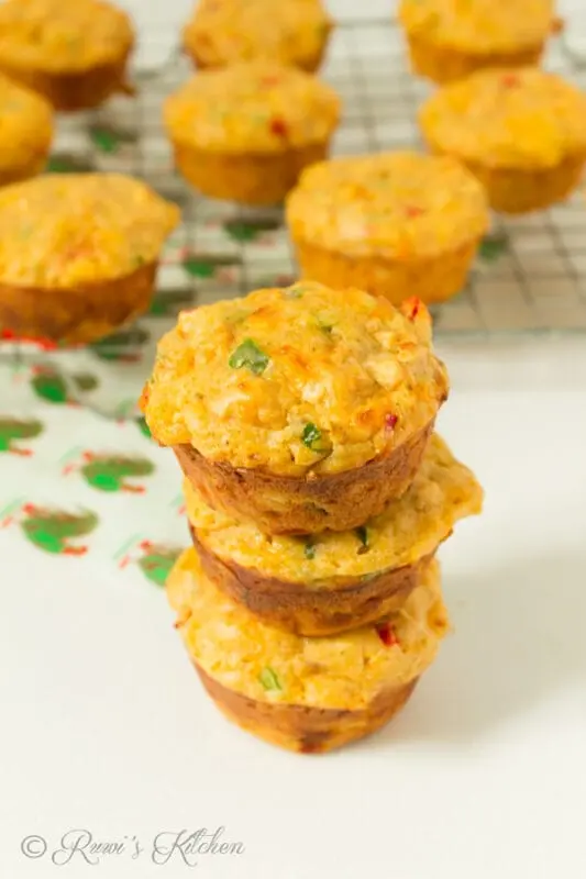 Chicken muffins.