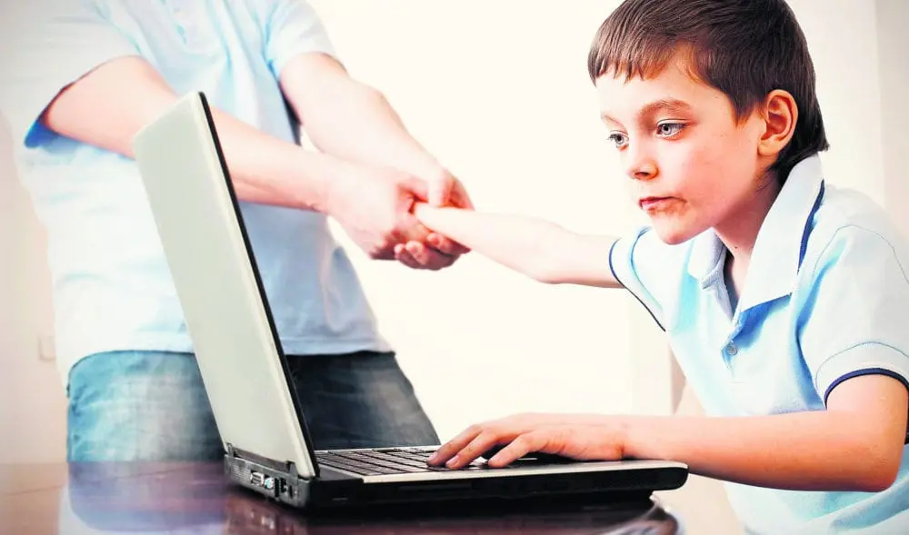 Child computer addiction