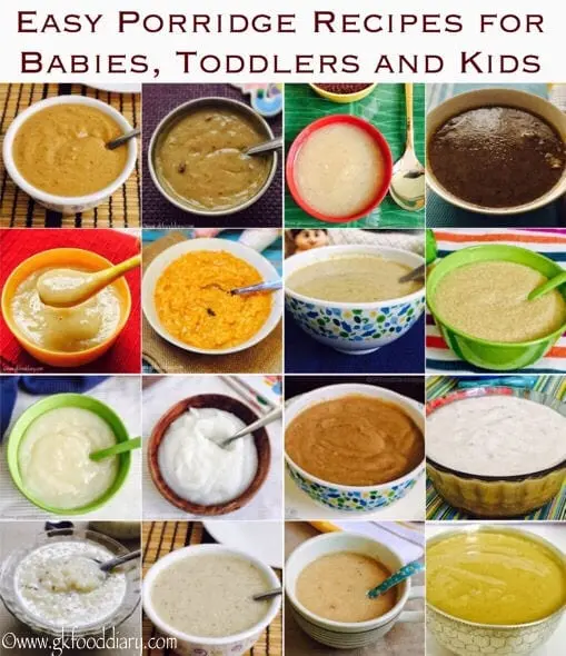 Children&#8217;s menu: 5 recipes for porridge for children