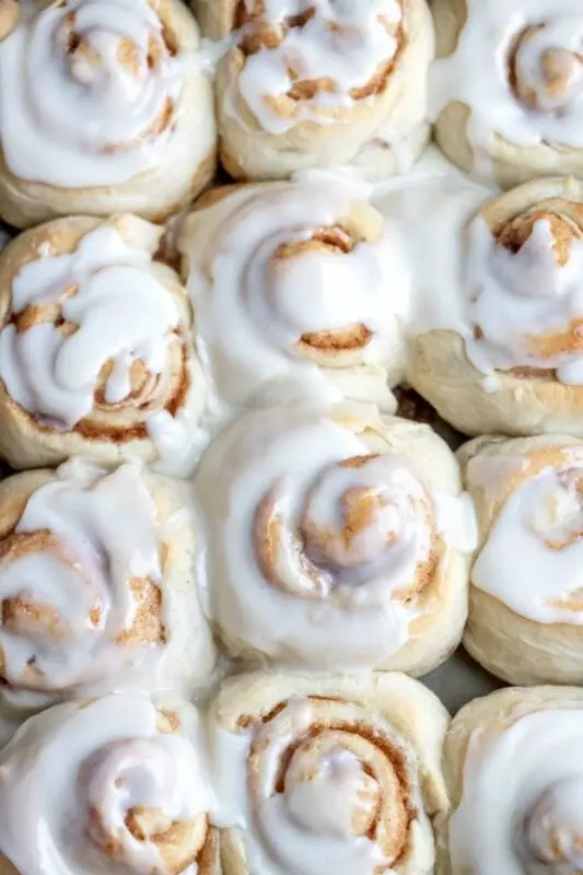 Cinnamon and honey buns