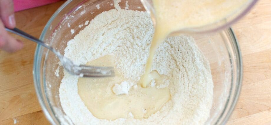 Dough for pancakes