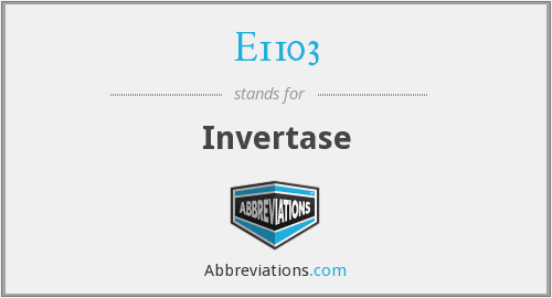 E1103 Invertase