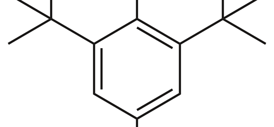 E321 Butilidrossitoluene