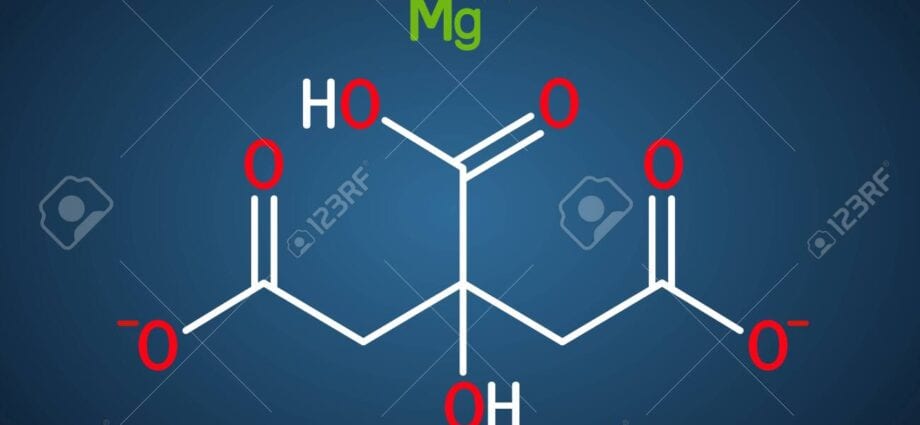 E345 Magnesium Citrate