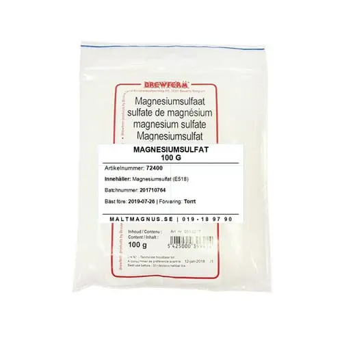 E518 Magnesium Sulfate