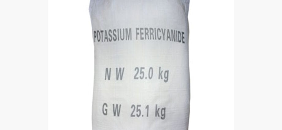 E536 Potassium Ferrocyanide