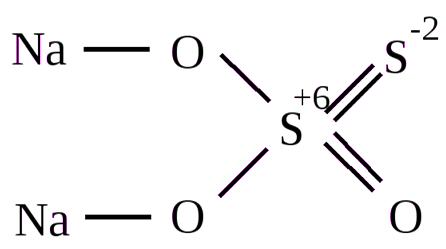 E539 Tiosulfat de sodi